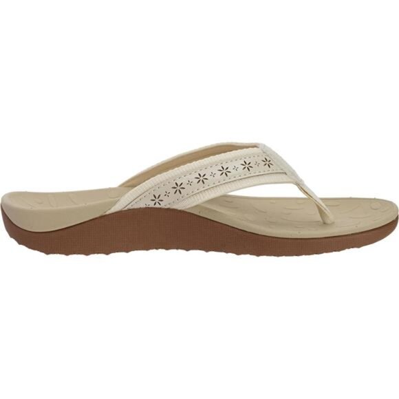 Women's Flip Flops Arch Support Orthotic Toe Post Thong Sandals - Picture 5 of 7